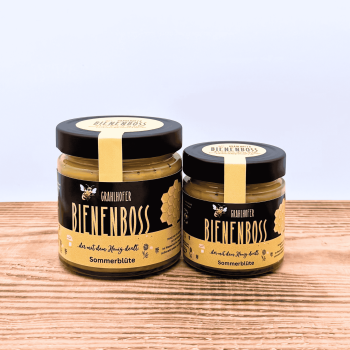 Sommerblütenhonig im 250 g und 500 g im Glas